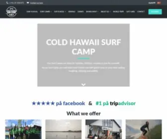 Coldhawaiisurfcamp.com(Cold Hawaii Surf Camp) Screenshot