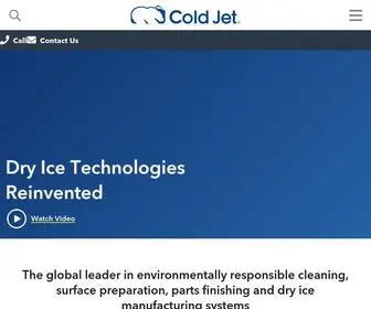 Coldjet.com(Dry Ice Blasting & Cleaning Equipment) Screenshot