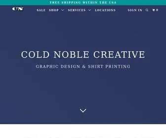 Coldnoble.com(Cold Noble Creative) Screenshot