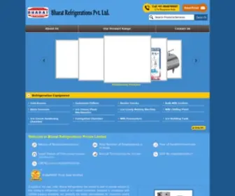 Coldroomindia.com(Refrigeration Systems) Screenshot