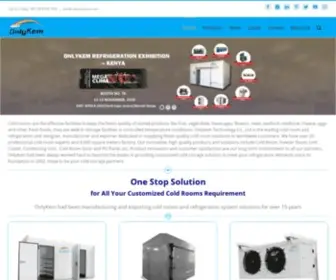 Coldroomplus.com(Cold Rooms) Screenshot