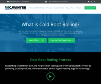Coldrootrolling.com(Cold Root Rolling) Screenshot