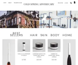 Coldspringapothecary.com(Cold Spring Apothecary) Screenshot