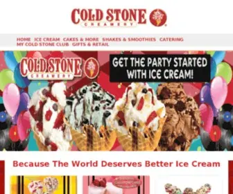 Coldstonecreamery.co.id(Cold Stone Creamery Indonesia) Screenshot