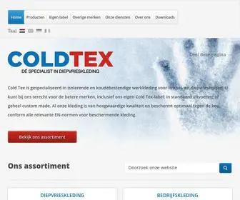 Coldtex.nl(COLD TEX) Screenshot