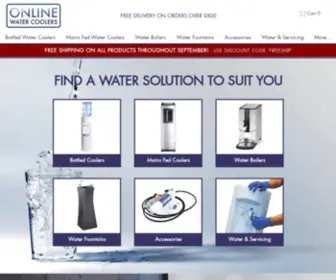 Coldwatercoolers.co.uk(Water Coolers for Offices) Screenshot