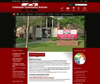 Coldwaterschools.org(Coldwater Community Schools) Screenshot