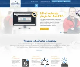 Coldwatertech.com(Coldwater Technology) Screenshot