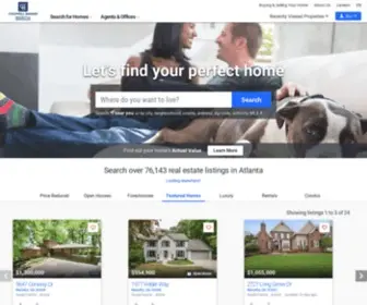 Coldwellbankeratlanta.com(Metro Atlanta Real Estate & Homes For Sale) Screenshot