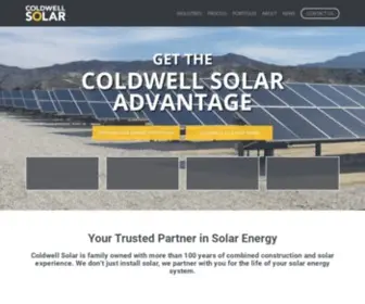 Coldwellsolar.com(Coldwell Solar) Screenshot