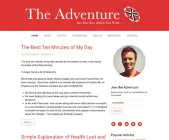Colebradburn.com(The Adventure) Screenshot
