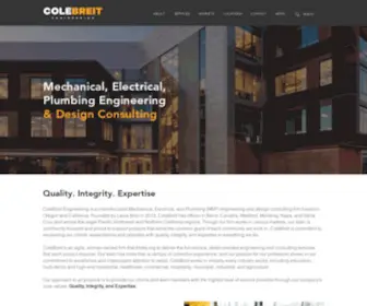 Colebreit.com(ColeBreit Engineering) Screenshot