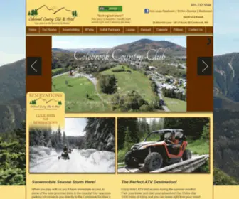 Colebrookcountryclub.com(Colebrook C.C) Screenshot