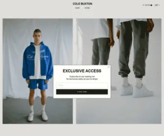 Colebuxton.com(Cole Buxton) Screenshot