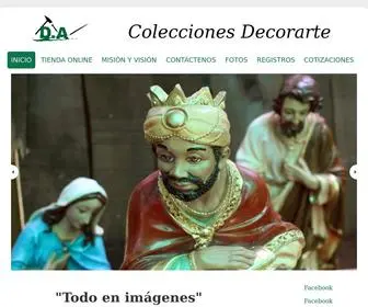 Coleccionesdecorarte.com(Colecciones Decorarte) Screenshot