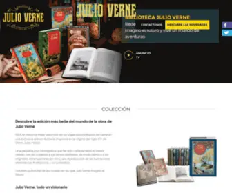 Coleccionjulioverne.com.mx(Biblioteca Julio Verne) Screenshot