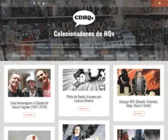 Colecionadoresdehqs.com.br(Banda desenhada) Screenshot