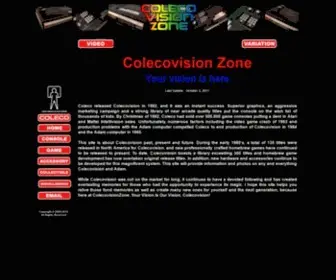 Colecovisionzone.com(Colecovision Zone) Screenshot