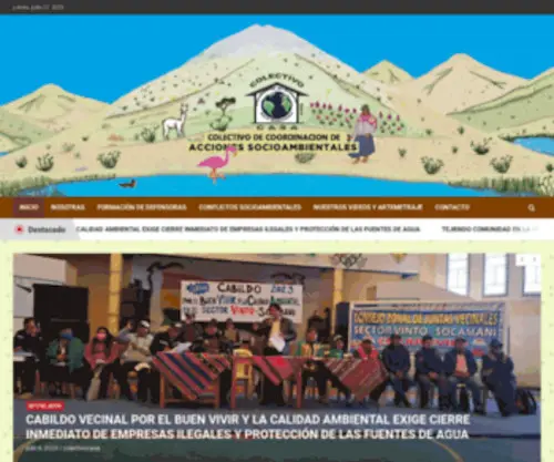 Colectivocasa.org.bo(Colectivo Casa) Screenshot