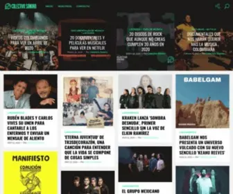Colectivosonoro.com(Colectivo Sonoro) Screenshot