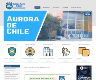 Colegio-Auroradechile.cl(Colegio Aurora de Chile) Screenshot