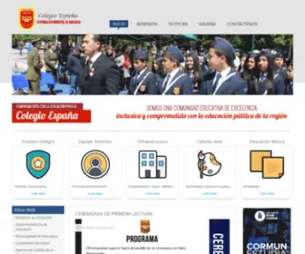 Colegio-Espana.cl(España) Screenshot