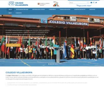 Colegio-Villaeuropa.com(Página principal) Screenshot