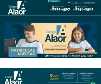 Colegioalaor.com.br(Colégio Alaor) Screenshot