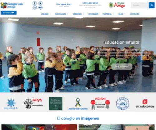 Colegioamigo.com(Colegio Luis Amigó) Screenshot