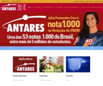 Colegioantares.com.br(Colégio) Screenshot