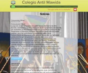 Colegioantilmawida.cl(Colegio Antil Mawida) Screenshot