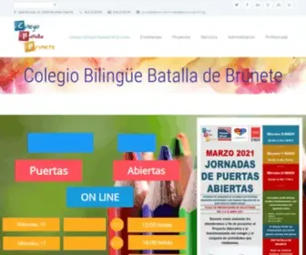 Colegiobatalladebrunete.com(Educar en Libertad) Screenshot