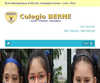 Colegioberne.com(Colegio BERNE) Screenshot