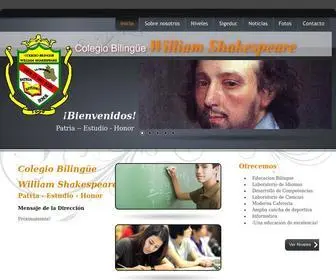 Colegiobilinguewilliamshakespeare.com(Colegio Biling) Screenshot