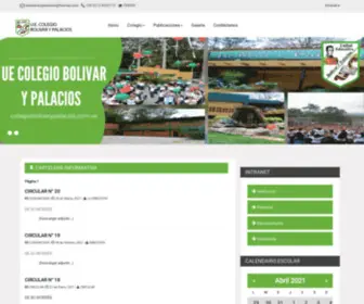 Colegiobolivarypalacios.com.ve(UE COLEGIO BOLIVAR Y PALACIOS) Screenshot