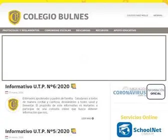 Colegiobulnes.cl(Colegio Bulnes) Screenshot