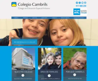 Colegiocambrils.es(Colegio Cambrils) Screenshot