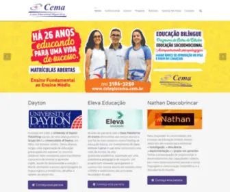 Colegiocema.com.br(Col) Screenshot