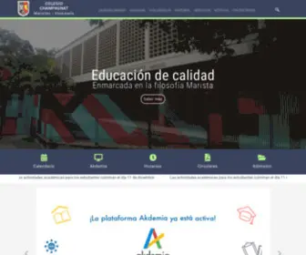 Colegiochampagnatccs.com(Colegio Champagnat) Screenshot