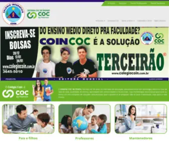 Colegiocoin.com.br(Colégio Coin) Screenshot