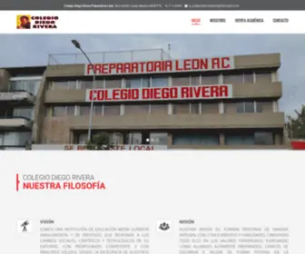 Colegiodiegorivera.com(Colegio Diego Rivera) Screenshot