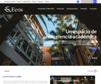 Colegioecos.com.ar(Colegio Ecos) Screenshot