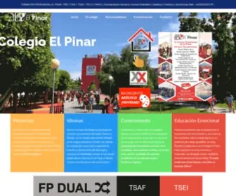 Colegioelpinar.com(COLEGIO EL PINAR) Screenshot