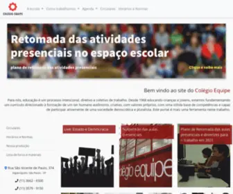 Colegioequipe.g12.br(Colégio) Screenshot