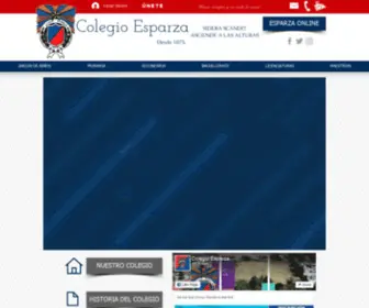 Colegioesparza.com(COLEGIO ESPARZA) Screenshot