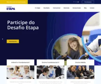 Colegioetapa.com.br(Colégio etapa) Screenshot