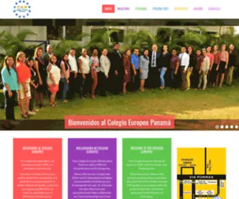 Colegioeuropeo.edu.pa(Colegio Europeo Panama) Screenshot