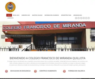 Colegiofranciscodemiranda.com(COLEGIO FRANCISCO DE MIRANDA) Screenshot