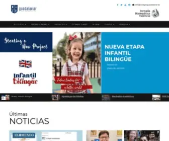 Colegioguadalaviar.es(Colegio Guadalaviar) Screenshot