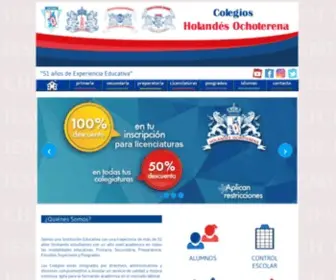 Colegioholandes.edu.mx(Colegios Holandés) Screenshot